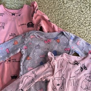 3 Animal Themed Onesies